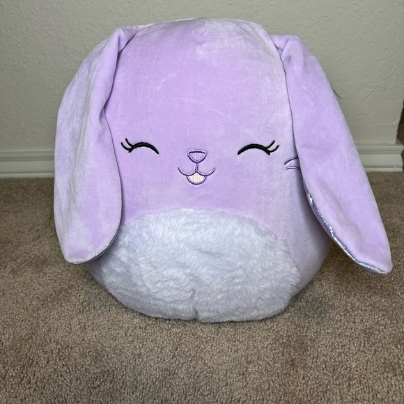 New 12” Bubbles the Bunny Squishmallows - Picture 2 of 12